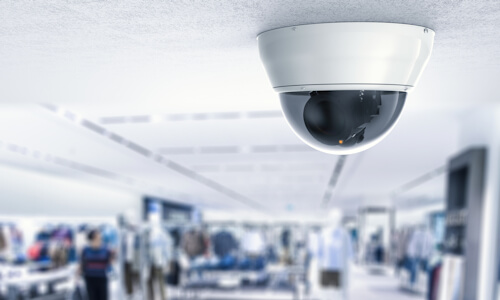 CCTV in Clothing Store
